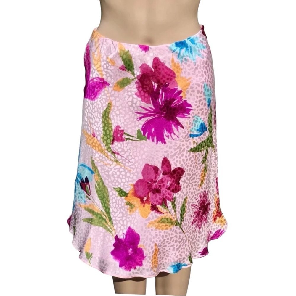 ESCADA skirt. Silk floral print skirt Sz s eu 34